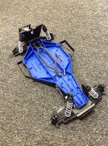traxxas bandit no prep drag car