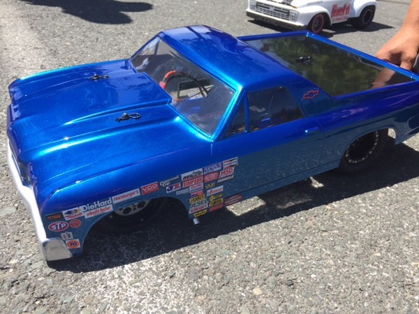 rc drag racing body